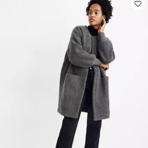 Madewell Bonded Sherpa Winter Cocoon Coat